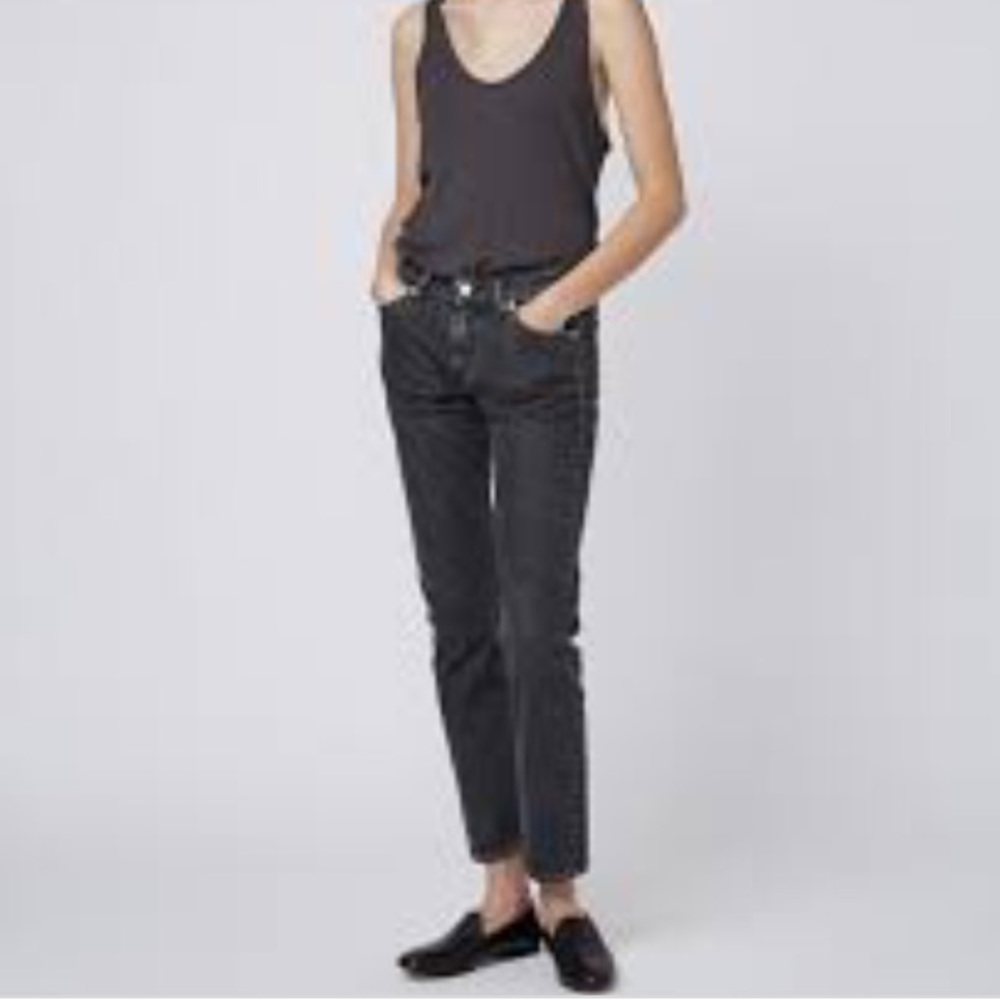 Officine Generale Bret Dark Grey Jeans